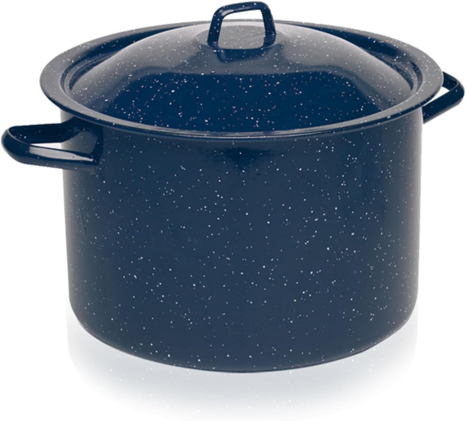 IMUSA 6.0qt Enamel Stock Pot, Blue
